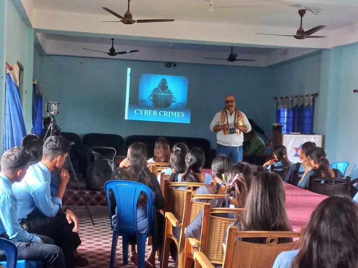 Interaction session on Cyber Crime coordinated by ECAC, Sita-Ramesh Multiple Campus