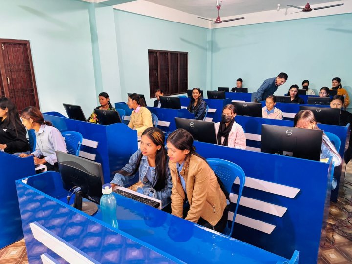 Students Utilizing New Lab